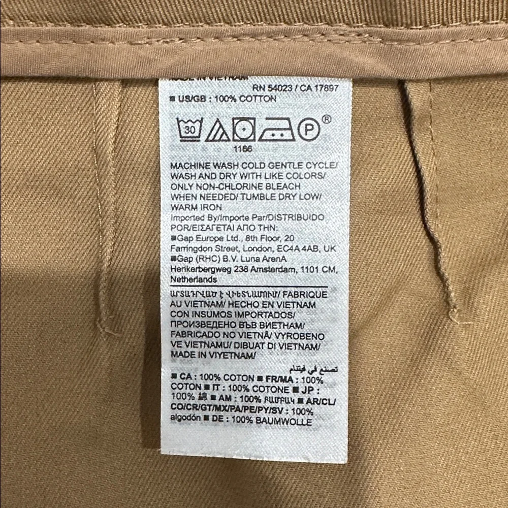 Banana Republic Cropped Wide-Leg Pants in Olive - Picture 9 of 10